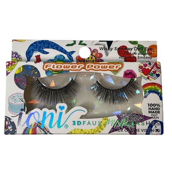 Ioni Flower Power – Wispy Smokey Doll Eye Faux Mink Lashes - Picture 1 of 4